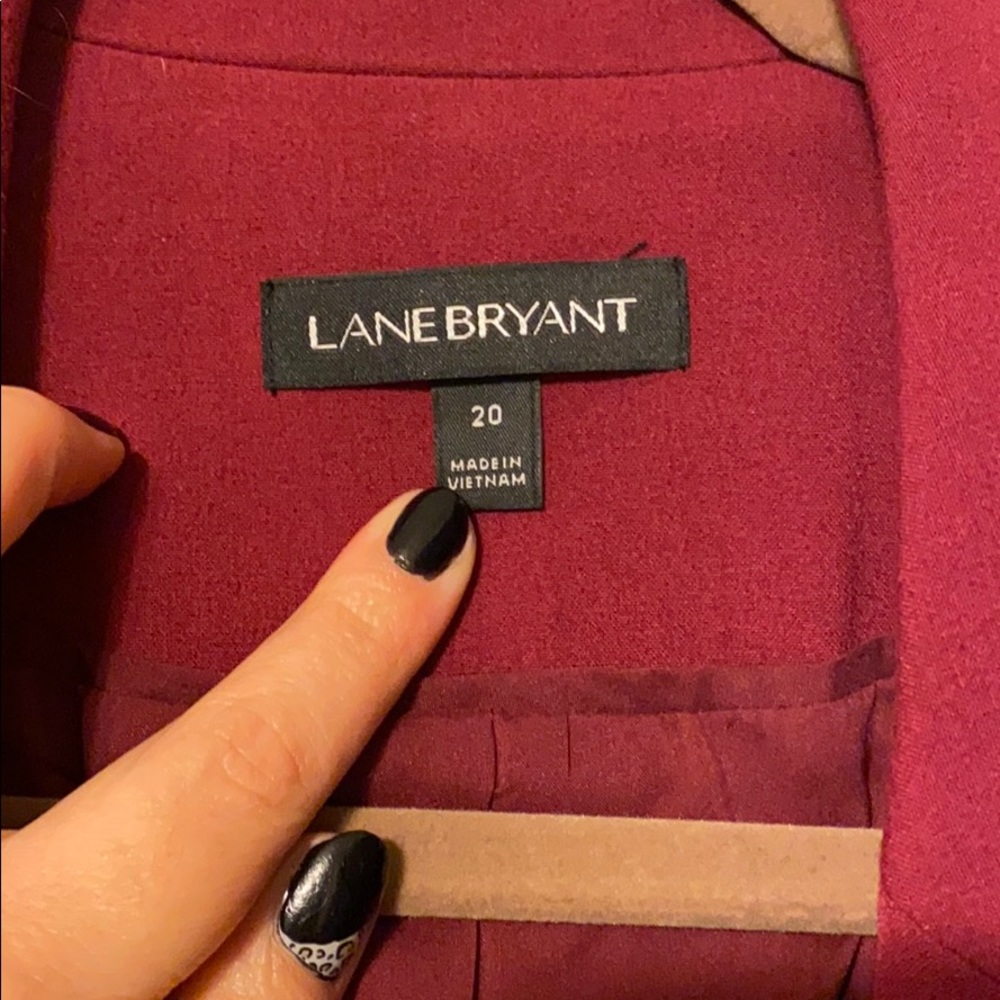 Lane Bryant Raspberry Blazer Size 20 - Picture 2 of 5